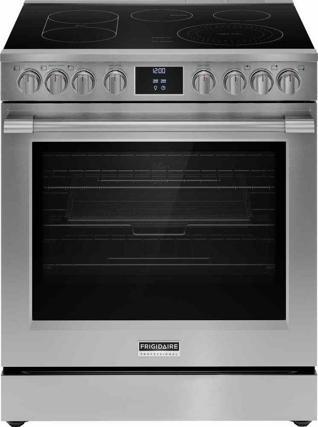 Frigidaire Professional® 30" Smudge-Proof® Stainless Steel Freestanding Electric Range