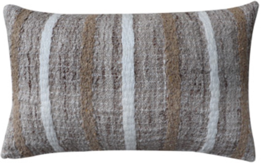 Signature Design by Ashley Benish Brown Tan White Pillow