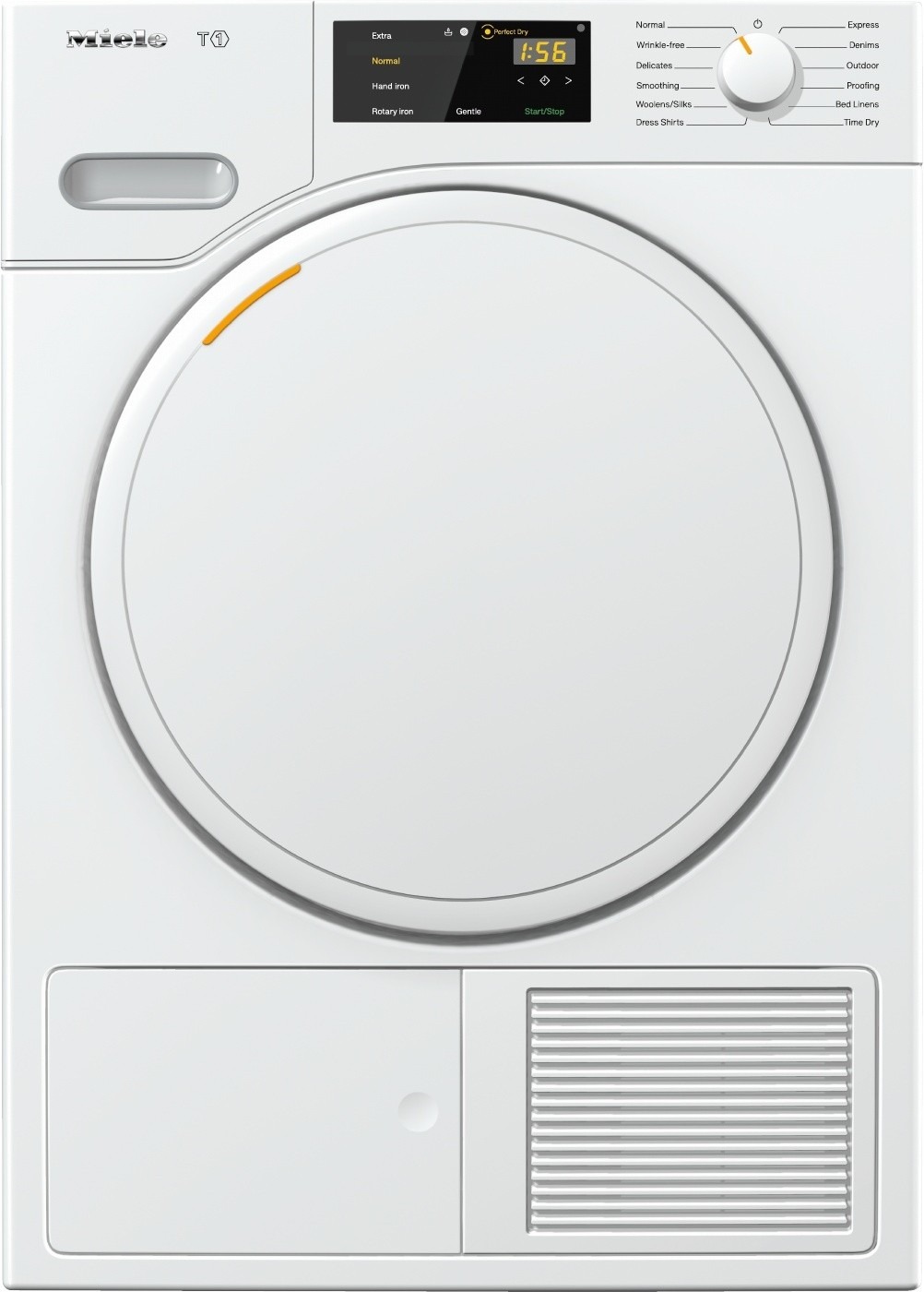 miele t1 dryer clean out airways