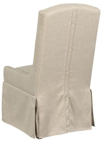 Kincaid® Mill House Beige Barrier Slip Covered Dining Chair-1