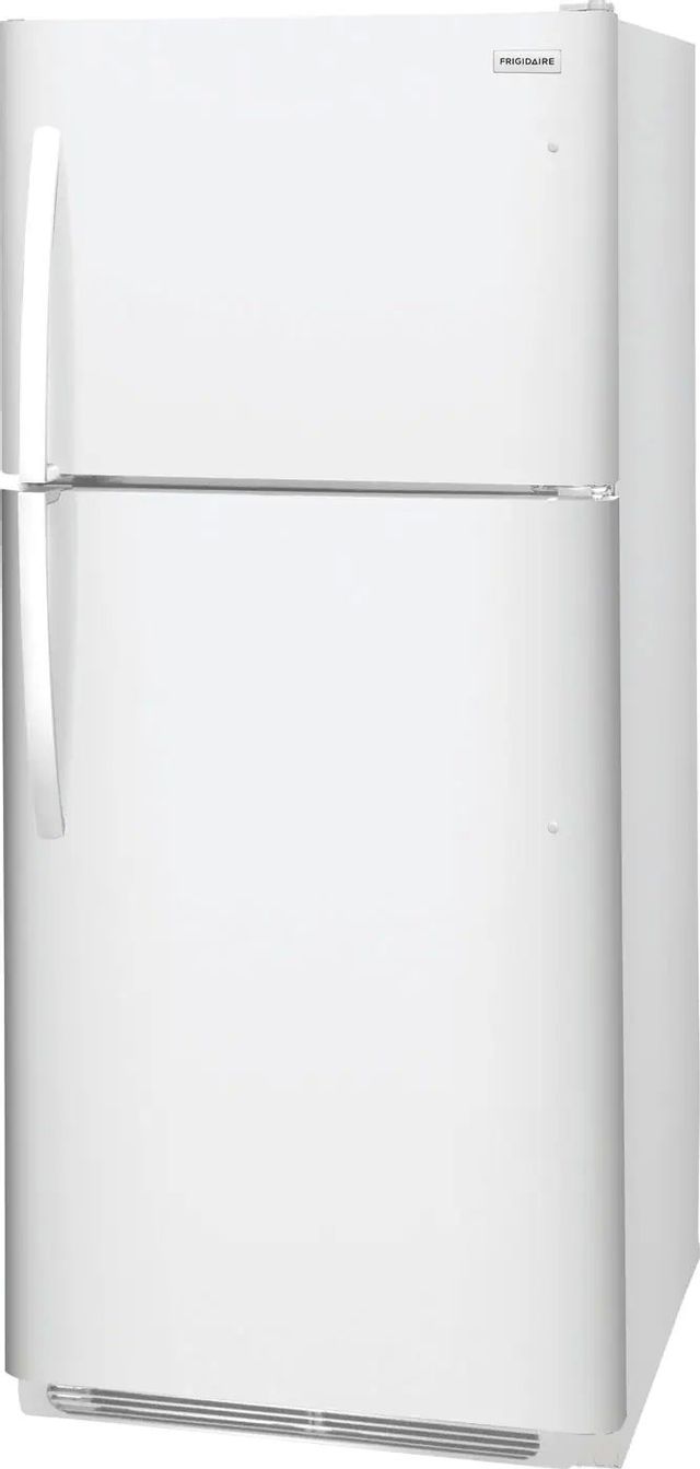 Frigidaire® 20.5 Cu. Ft. White Top Freezer Refrigerator 3