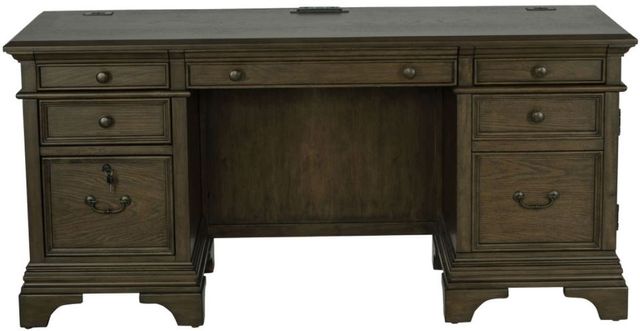 Coaster® Hartshill Burnished Oak Credenza with Power Outlet 0