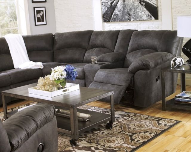 Signature Design by Ashley® Tambo 3-Piece Canyon Living Room Set 3
