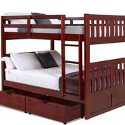 Donco Trading Company Mission Full/Full Bunkbed