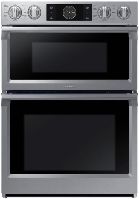 Samsung 30" Stainless Steel Oven/Microwave Combo Electric Wall Oven 