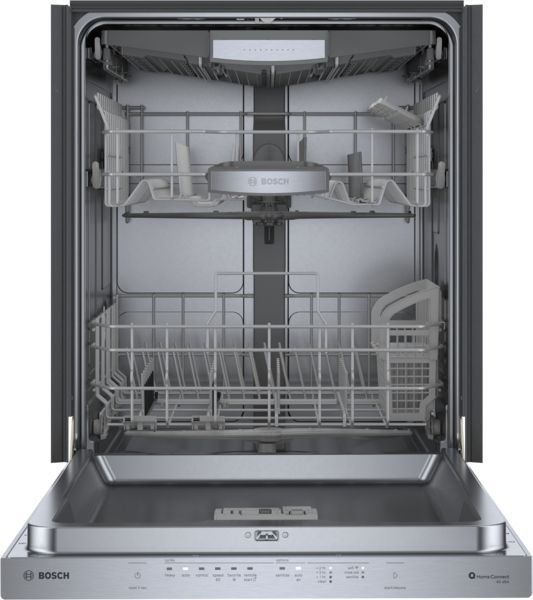 Bosch® 500 Series 24" Stainless Steel Top Control Built In Dishwasher-2