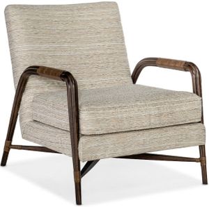 Hooker® Furniture CC Granada Dark Wood/Stria Alhambra Lounge Chair