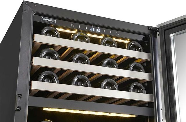CAVAVIN Vinoa Collection 24" Stainless Steel Wine Cooler 4