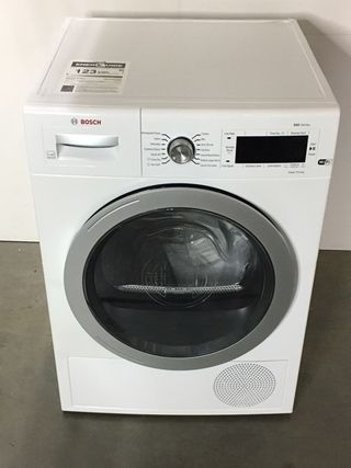 OUT OF BOX Bosch 500 Series 4.0 Cu. Ft. White Front Load Electric Dryer