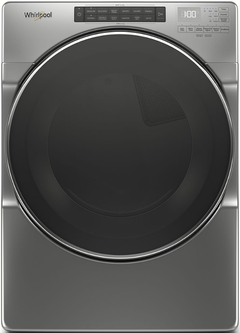 Whirlpool® 7.4 Cu. Ft. Chrome Shadow Front Load Electric Dryer-WED6620HC
