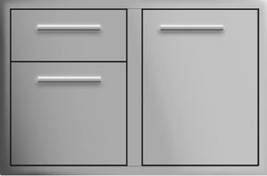 XO Performance XLT 32" Stainless Steel Outdoor Storage Doors