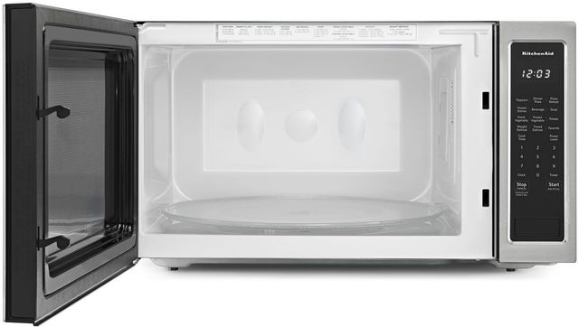 KitchenAid® 2.2 Cu. Ft. Stainless Steel Countertop Microwave Oven 3
