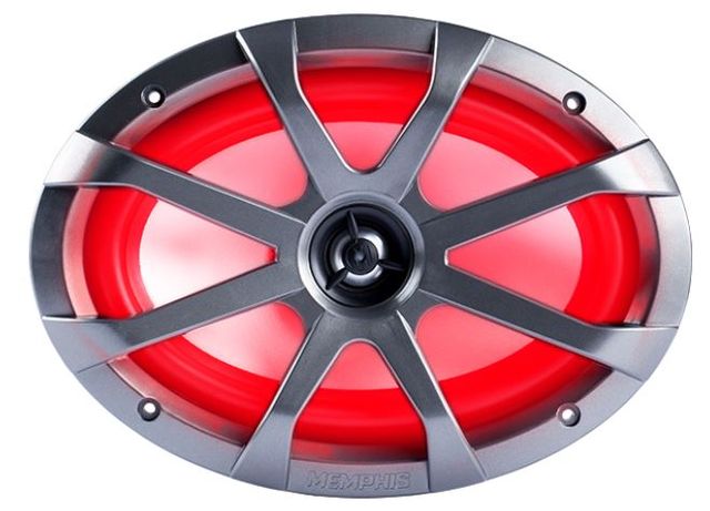 Memphis Audio Xtreme 6" x 9" Coaxial Speaker with LED