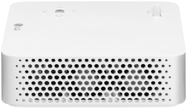 LG White CineBeam LED Projector with Built-in Battery 8