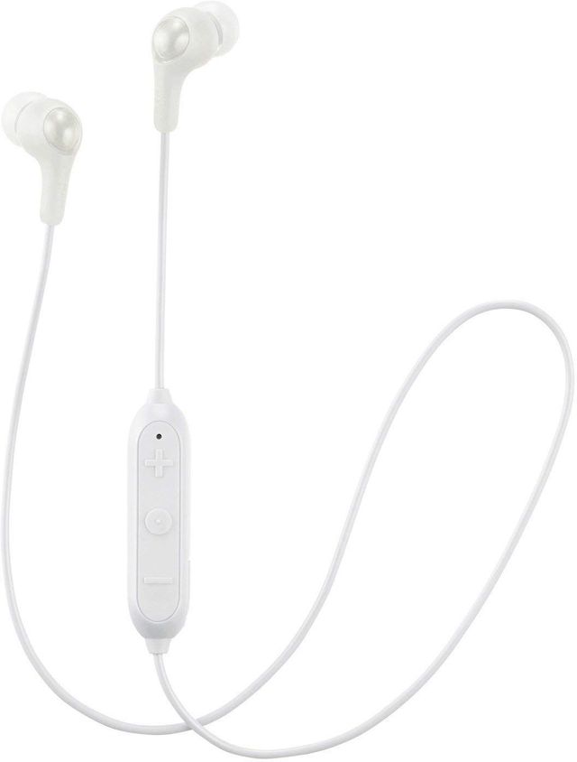 JVC HA-FX9BT White Gumy Wireless Bluetooth In-Ear Headphones