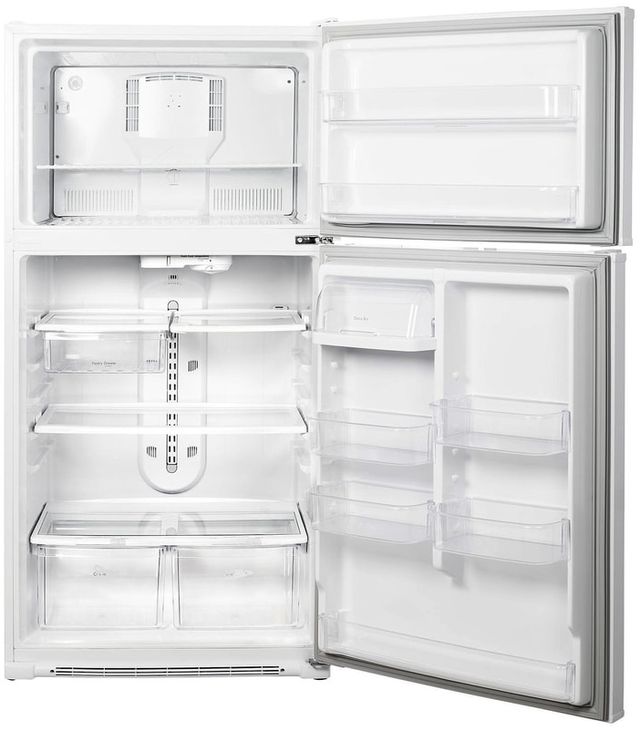 Crosley® 20.8 Cu. Ft. Stainless Look Freestanding Top Freezer Refrigerator 6
