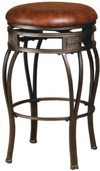 Hillsdale Furniture Montello Backless Swivel Counter Height Stool