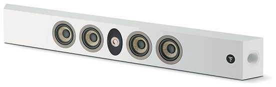 Focal® On Wall 300 4" White High Gloss On Wall Speaker 6