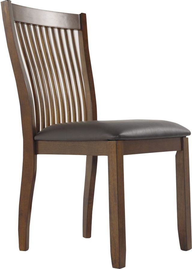 Signature Design by Ashley® Stuman Medium Brown Dining Upholstered Side Chair