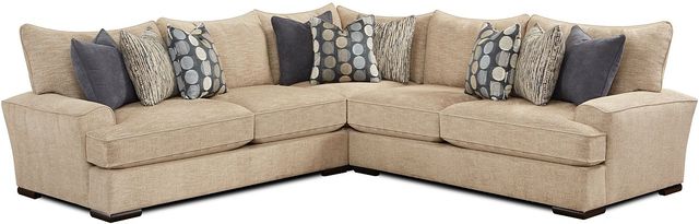 Fusion Furniture Handwoven Linen 3 Piece Sectional-0