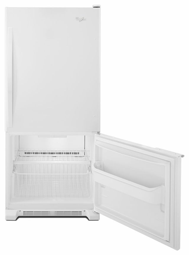 Whirlpool® Gold® 18.67 Cu. Ft. Bottom Freezer Refrigerator-White 2