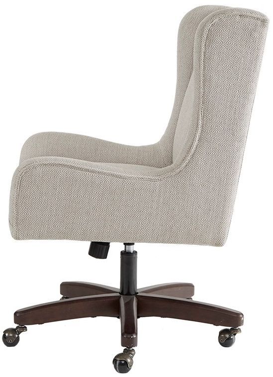 Olliix by Madison Park Cream Gable Office Chair-1