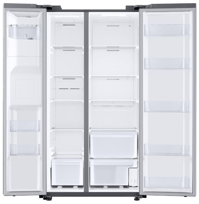 Samsung 27.4 Cu. Ft. Stainless Steel Standard Depth Side-by-Side Refrigerator 31