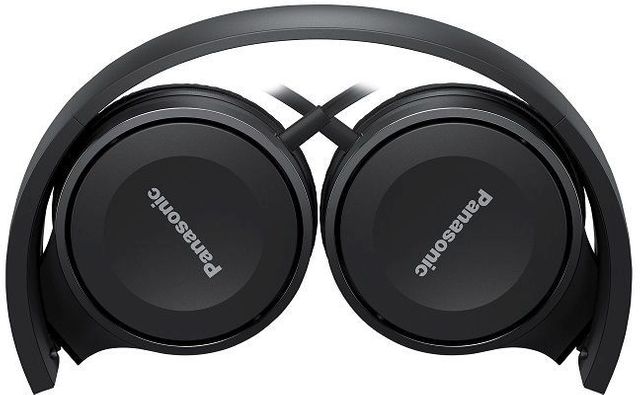 Panasonic® Lightweight Black On-Ear Headphones 2