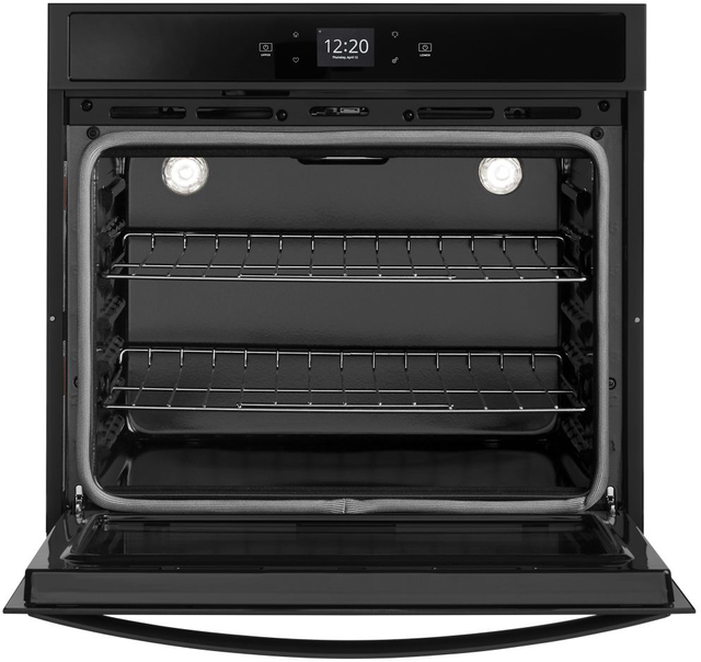 Whirlpool® 27" Black Electric Built In Single Oven-1