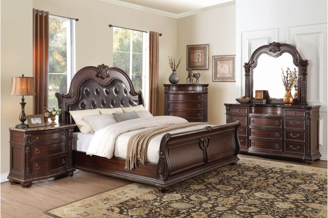 Homelegance® Cavalier California King Sleigh Bed 2