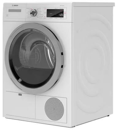 Bosch 800 Series 4.0 Cu. Ft. White Front Load Electric Dryer-1