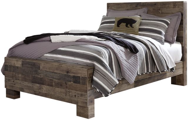 Benchcraft® Derekson 3 Piece Multi-Gray Full Bedroom Set-1