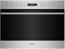 Wolf® E Series Transitional 30" Stainless Steel Electric Speed Oven-SPO30TE/S/TH