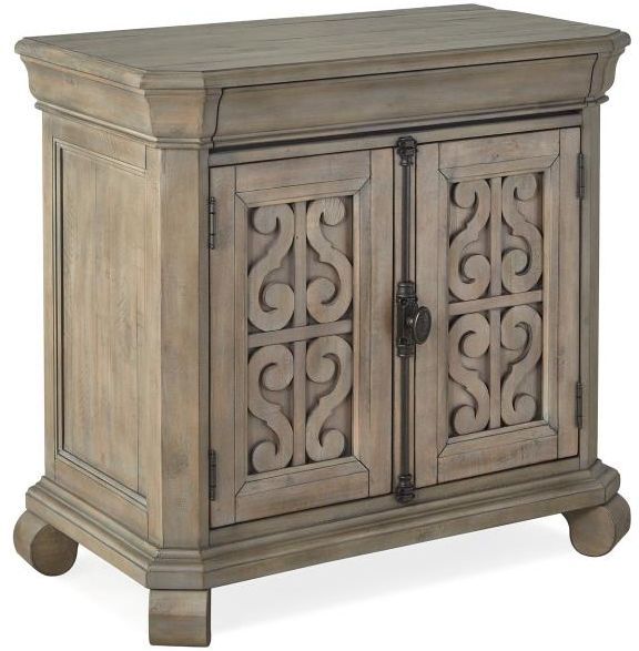 Magnussen Home® Tinley Park Dovetail Grey Bachelor Chest | Home Goods ...