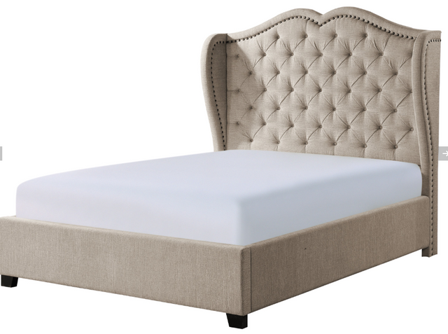 Homelegance Waterlyn Upholstered Queen Bed 1