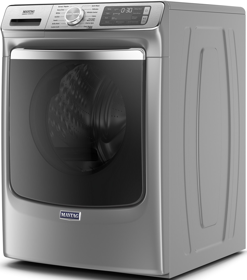 Maytag® 5.0 Cu. Ft. Metallic Slate Front Load Washer | Spencer's TV ...