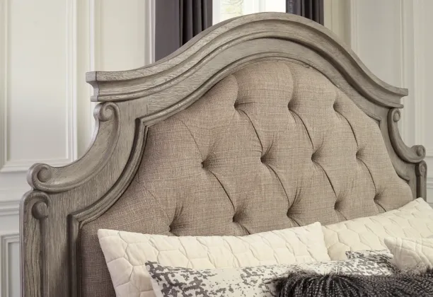 Signature Design by Ashley® Lodenbay Antique Gray Queen Panel Bed 4