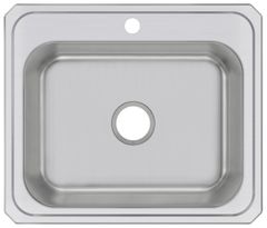 Elkay® Celebrity 20 Gauge Stainless Steel Single Bowl Drop-in Kitchen Sink