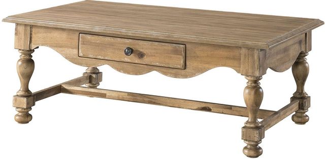 Lane® Furniture Cottage Charm Rustic Wheat Cocktail Table