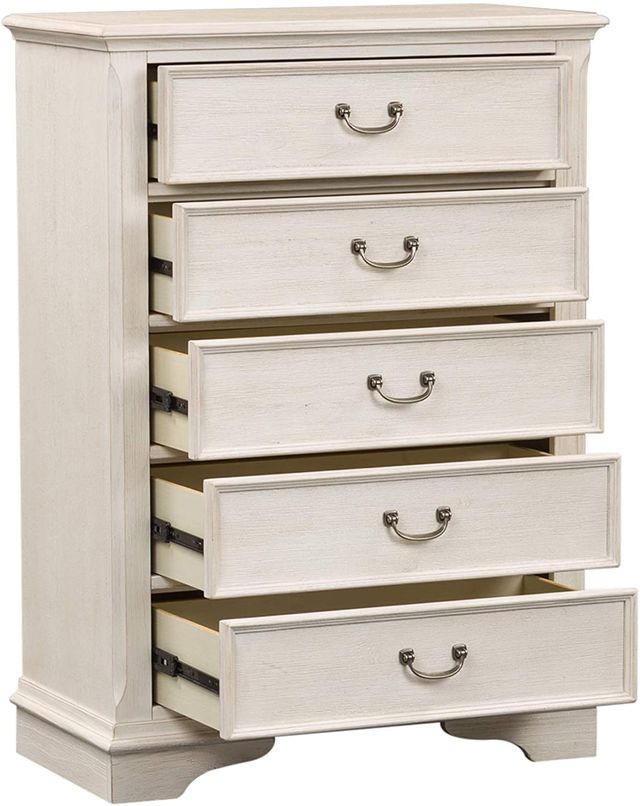 Liberty Furniture Bayside Antique White 5 Drawer Chest-1