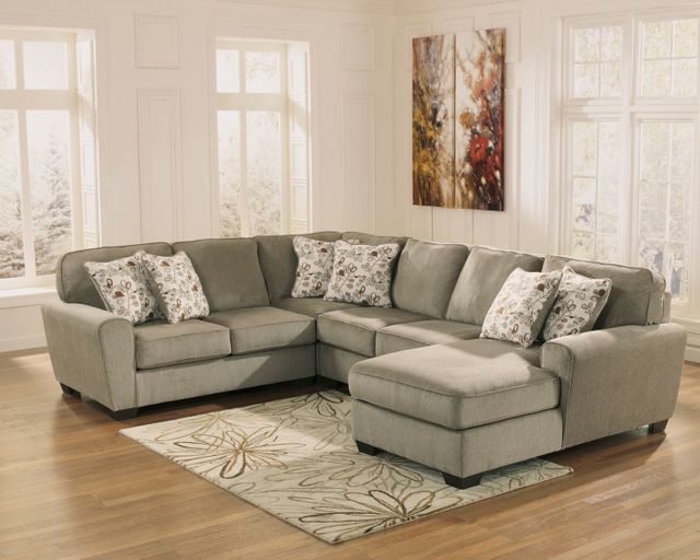 Ashley® Patola Park 4-Piece Sectional with Chaise 14