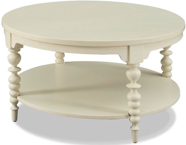 Klaussner® Emerson White Cocktail Table-0