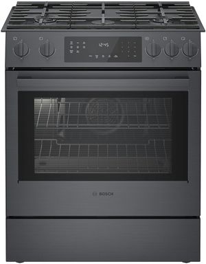 WHIRLPOOL 30 in. Slide-In Electric Range Black Stainless - WEE515S0LV