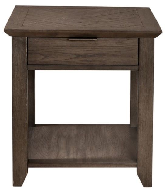 Liberty Furniture Rawson Gray End Table-0
