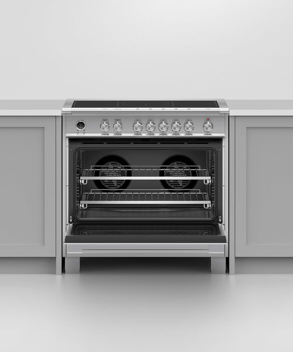 Fisher & Paykel Series 9 36" Stainless Steel Induction Range 29