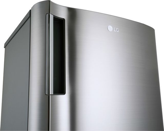 LG 5.8 Cu. Ft. Platinum Silver Counter Depth Top Freezer Refrigerator 8