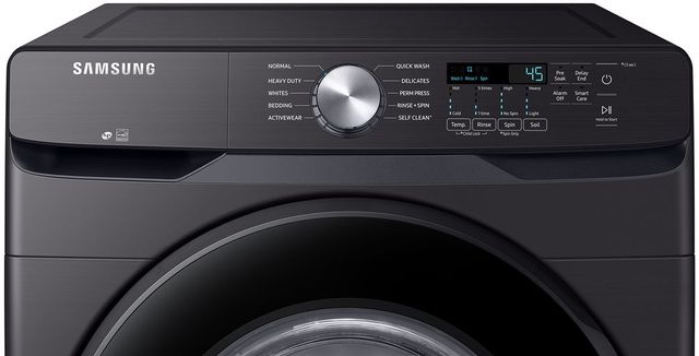 Samsung 4.5 Cu. Ft. Black Stainless Steel Front Load Washer 5