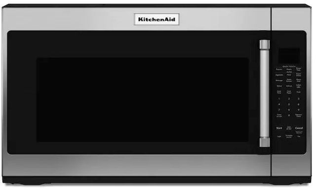 Four à micro-ondes à hotte intégrée de 2,0 pi³ KitchenAid® Acier inoxydable avec PrintShield™ 0