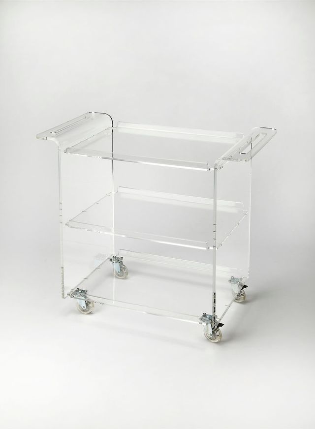 Butler Specialty Company Crystal Clear Trolley Server