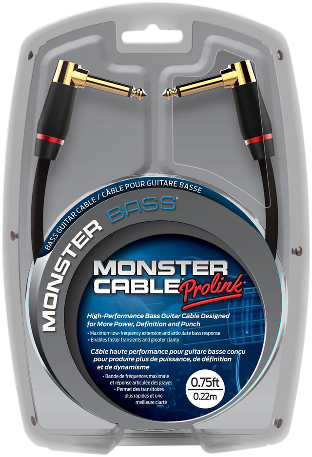 Monster® 8" Prolink Bass Pro Audio Instrument Cable 2